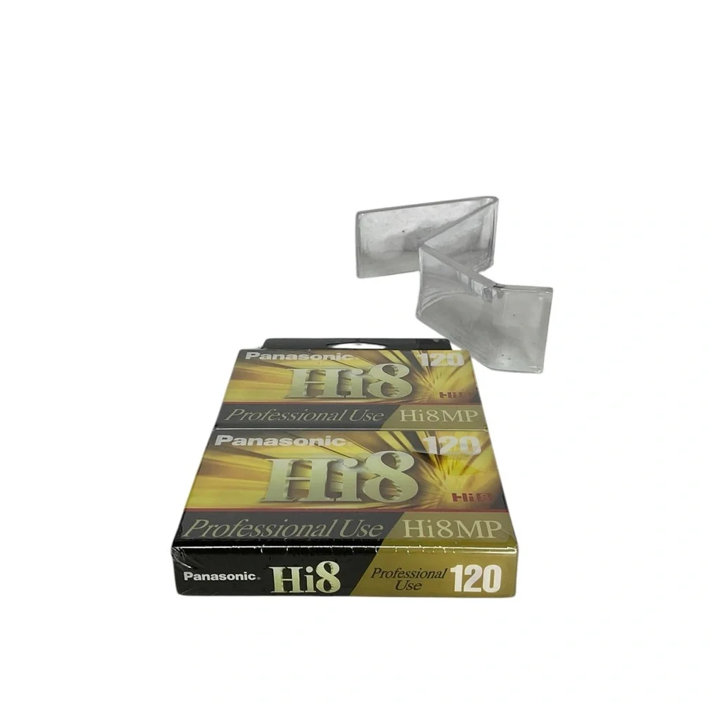 New Panasonic Hi8MP Professional Use Tapes 2 Pack